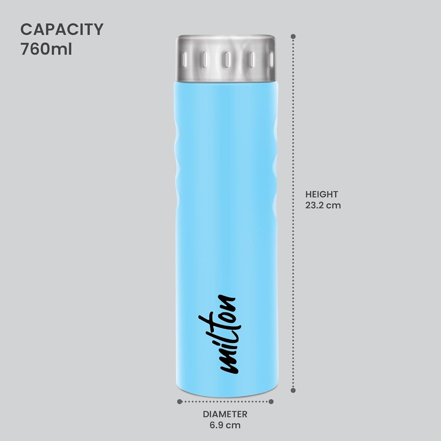 Milton Stream Stainless Steel Water Bottle | 1 Pc