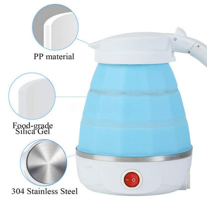 Rasoishop Foldable Silicon 600 ML Portable Electric Kettle - 6