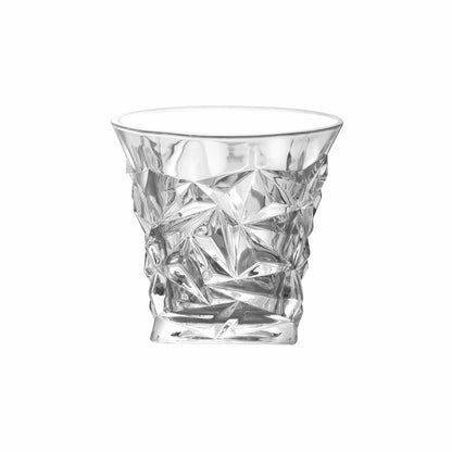 Treo by Milton Regal On The Rocks 280 Glass Tumbler | Transparent | Set of 6 Pcs