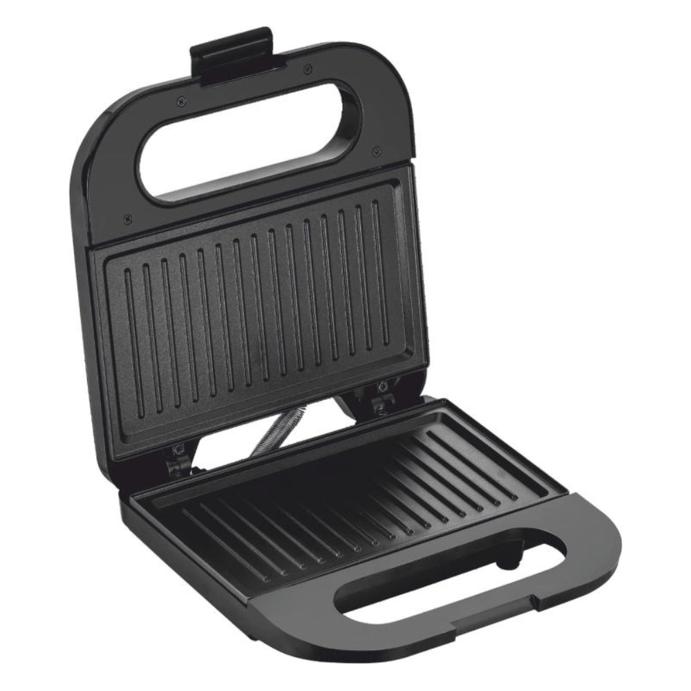 Softel 750 Watts Grill Sandwich Maker | Silver & Black