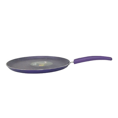 Softel Designer Non-Stick Tawa | Gas & Induction Compatible | Purple - 7