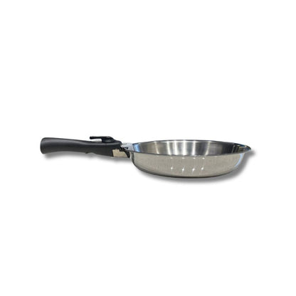 Softel Tri-Ply Stainless Steel Frypan with Removable Handle | Gas & Induction Compatible-2
