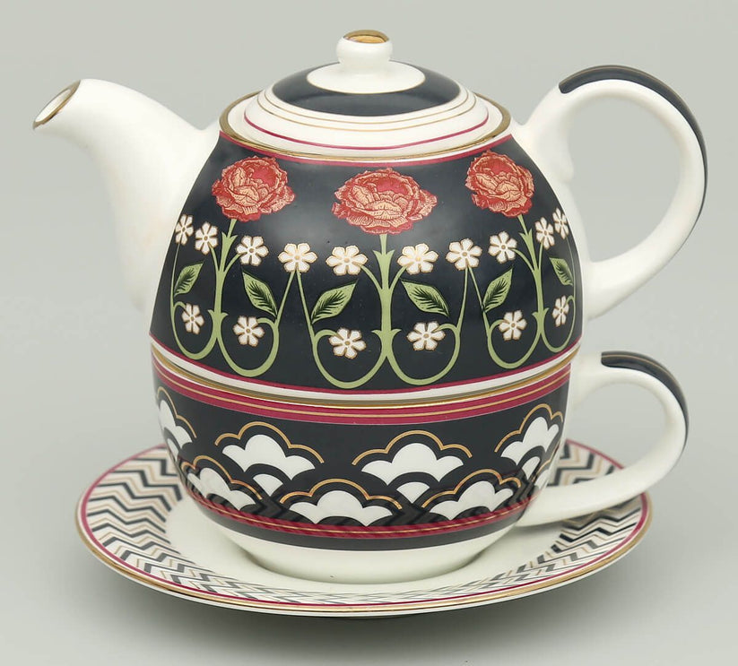 India Circus Gruidae's Trance Tea Set | Set of 3 Pcs