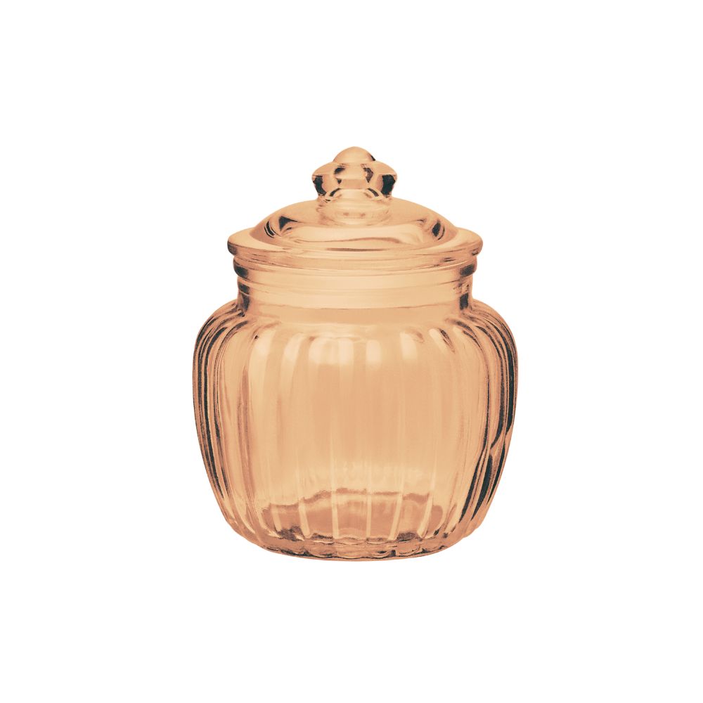 Treo Golden Pot 670 ML Storage Jar with Glass Lid - 3