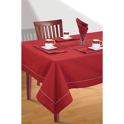 Swayam Plain Flat Rectangular Table Cover - 4