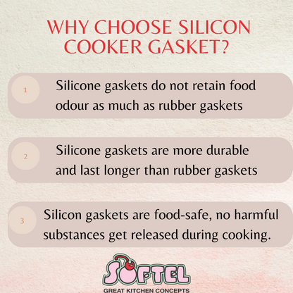 NAVRATRI COMBO #7 - Softel Stainless Steel 1 Ltr Pressure Cooker  + Softel Stainless Steel Small Multi Kadai