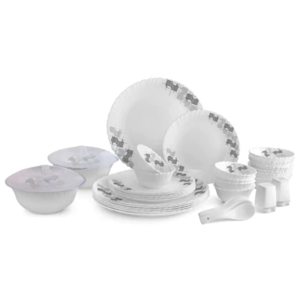 Cello Opalware Dazzle Series Dinner Set - 1