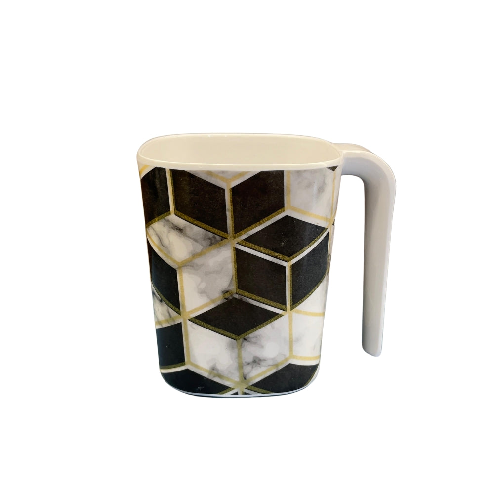 Terraware Melamine Rhombus Square Mug - 4