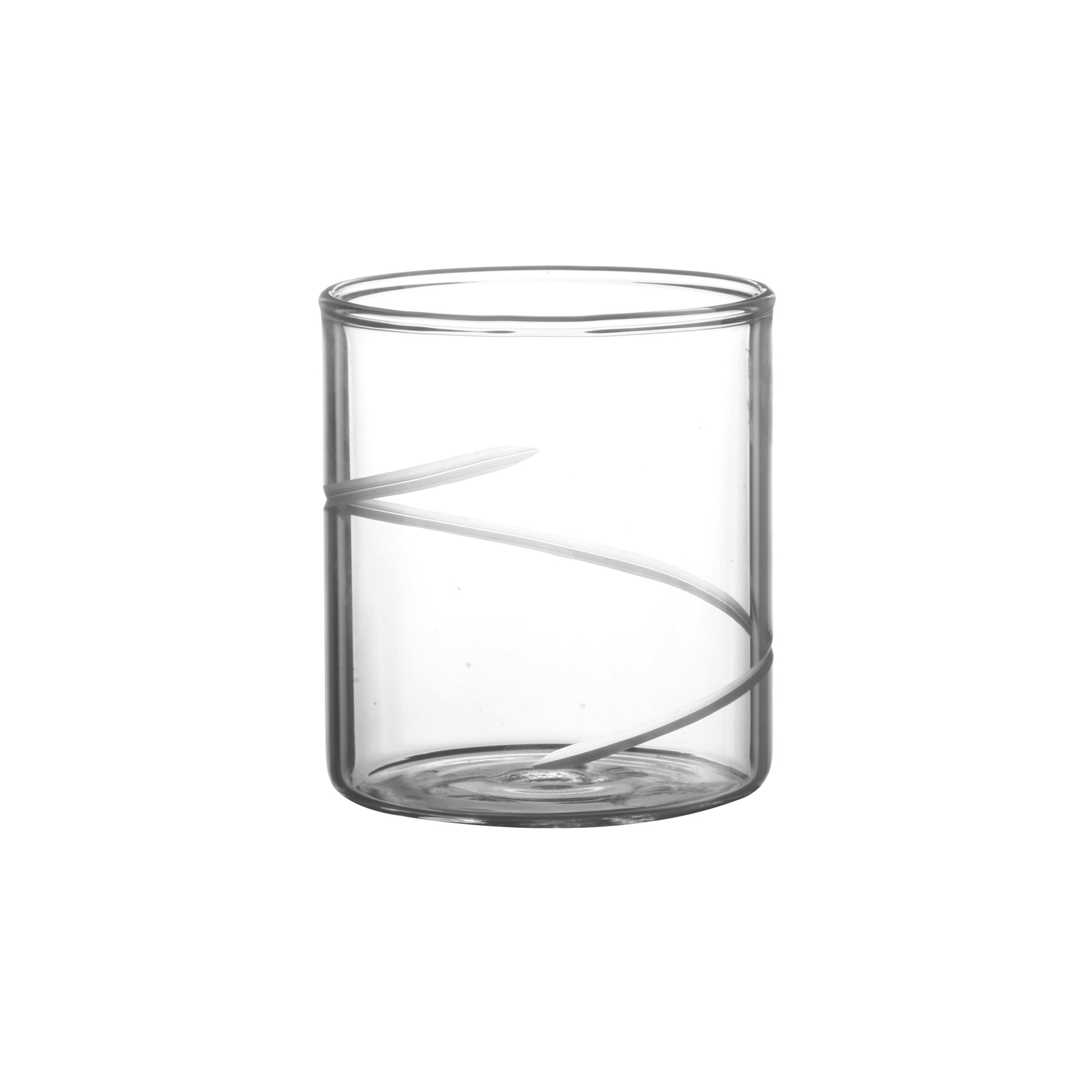 Treo by Milton Vector On The Rocks 350 Glass Tumbler | Transparent | Set of 6 Pcs