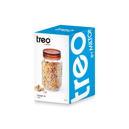 Treo by Milton Vintage Jar | Transparent | 1 Pc