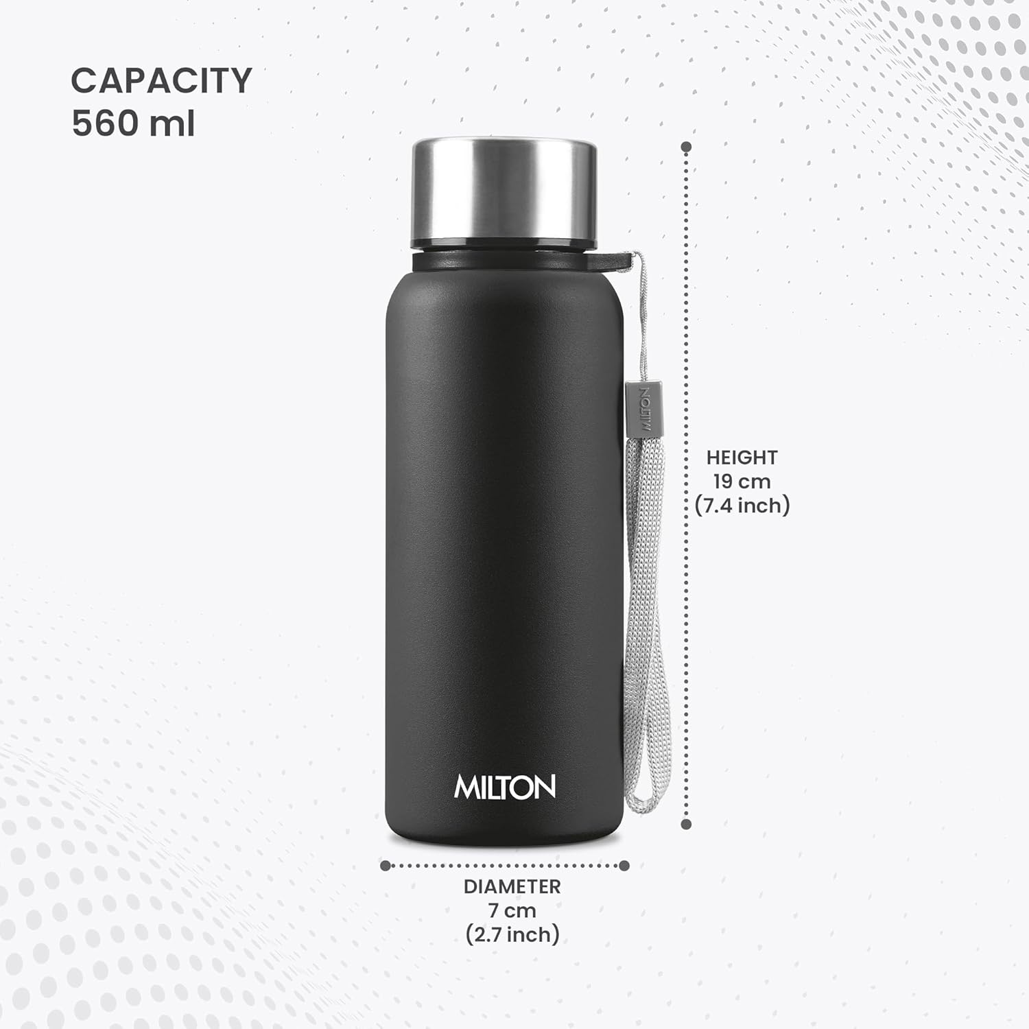 Milton Brim Stainless Steel Water Bottle | 1 Pc