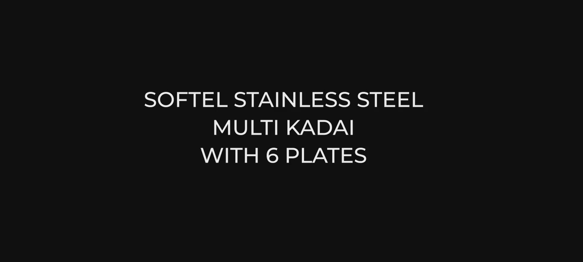 Softel Stainless Steel Multi Kadai, Induction Base with 6 Plates | Idli, Dhokla, Patra & Momos Maker