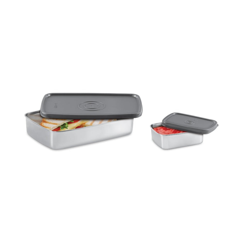 Milton Steel Pro Lunch Tiffin with Small Container - 2