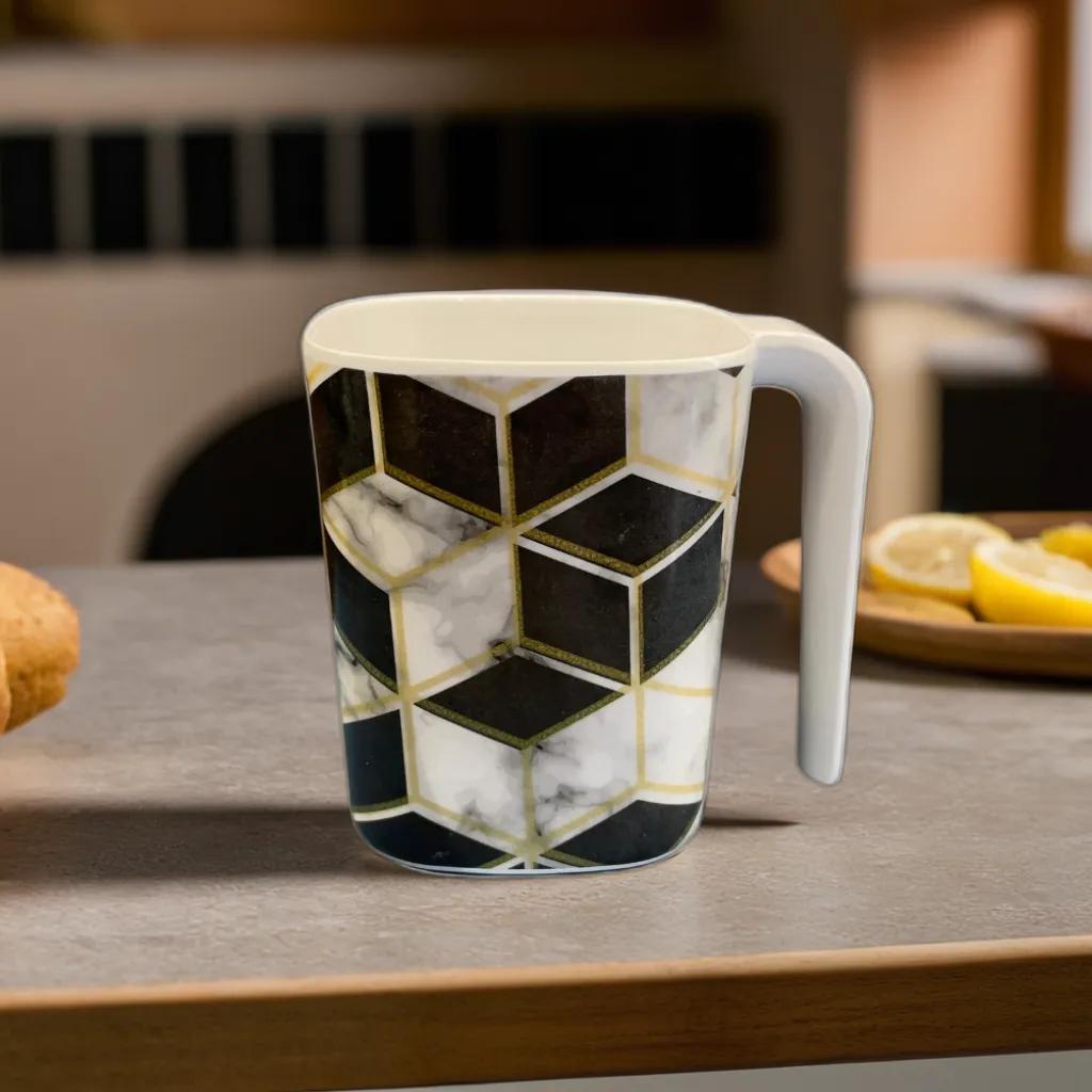 Terraware Melamine Rhombus Square Mug - 3