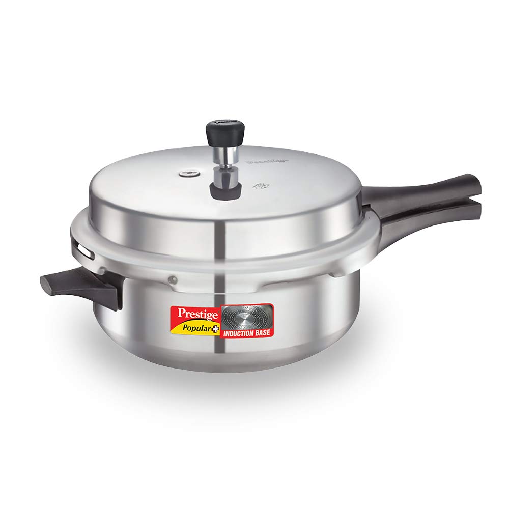 Prestige Popular Plus Induction Base Aluminium Pan Pressure Cookers