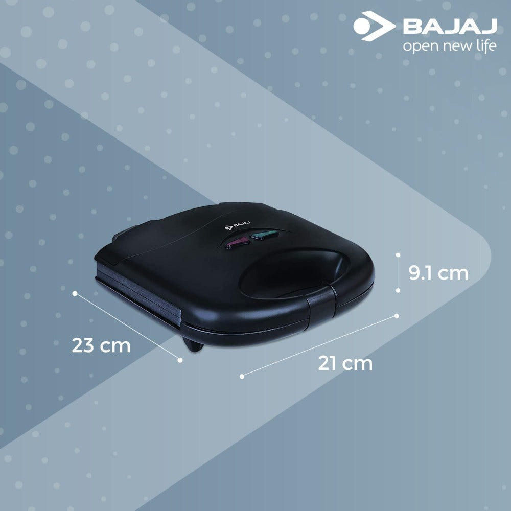 Bajaj SWX 3 Deluxe 800 Watt Sandwich Toaster - 270105 - 5