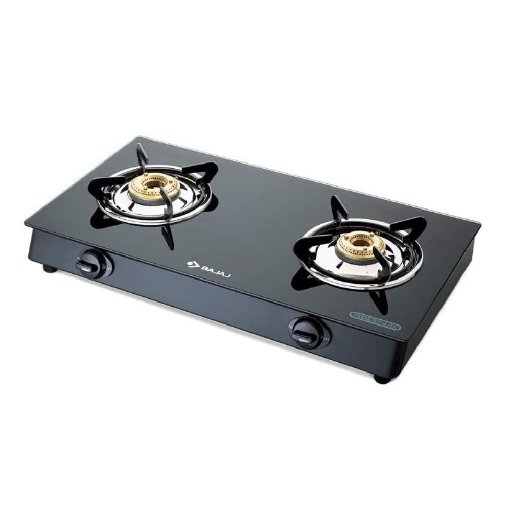 Bajaj GP6 2 Burner Glass Top Gas Stove - 2BRGP6 - 7