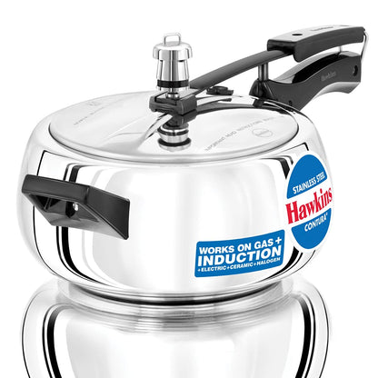 Hawkins Contura Stainless Steel Pressure Cooker  - 12