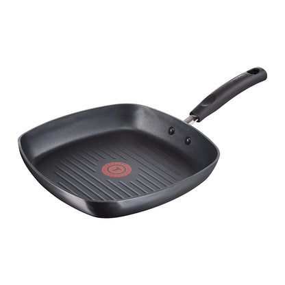 Tefal Ceremony Induction Base Non-Stick Aluminium Grill Pan, 1.8 Liters/26 cm, Black