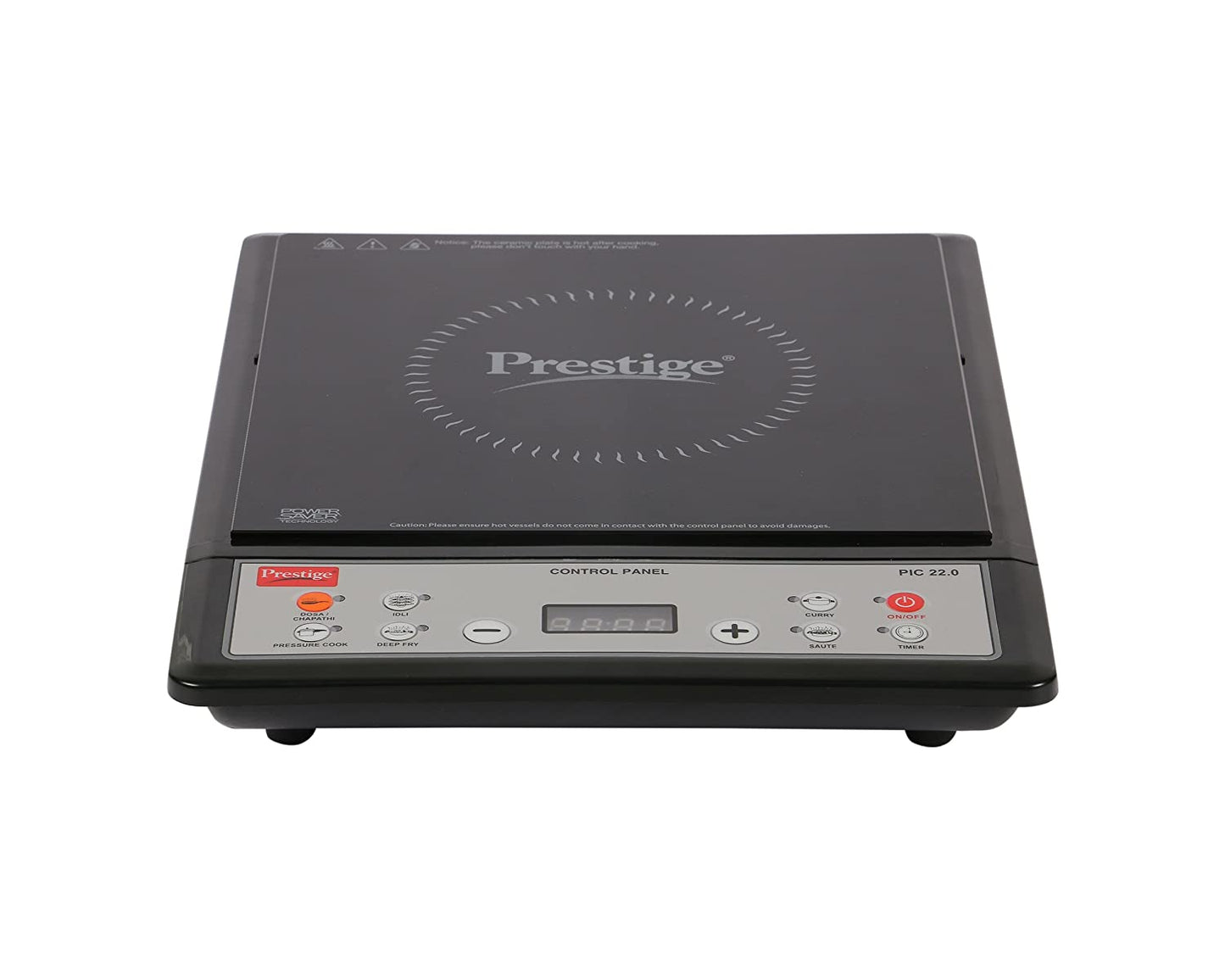 Prestige Pic 22.0 1200 Watt Induction Cooktop (काळा) | बटन दाब