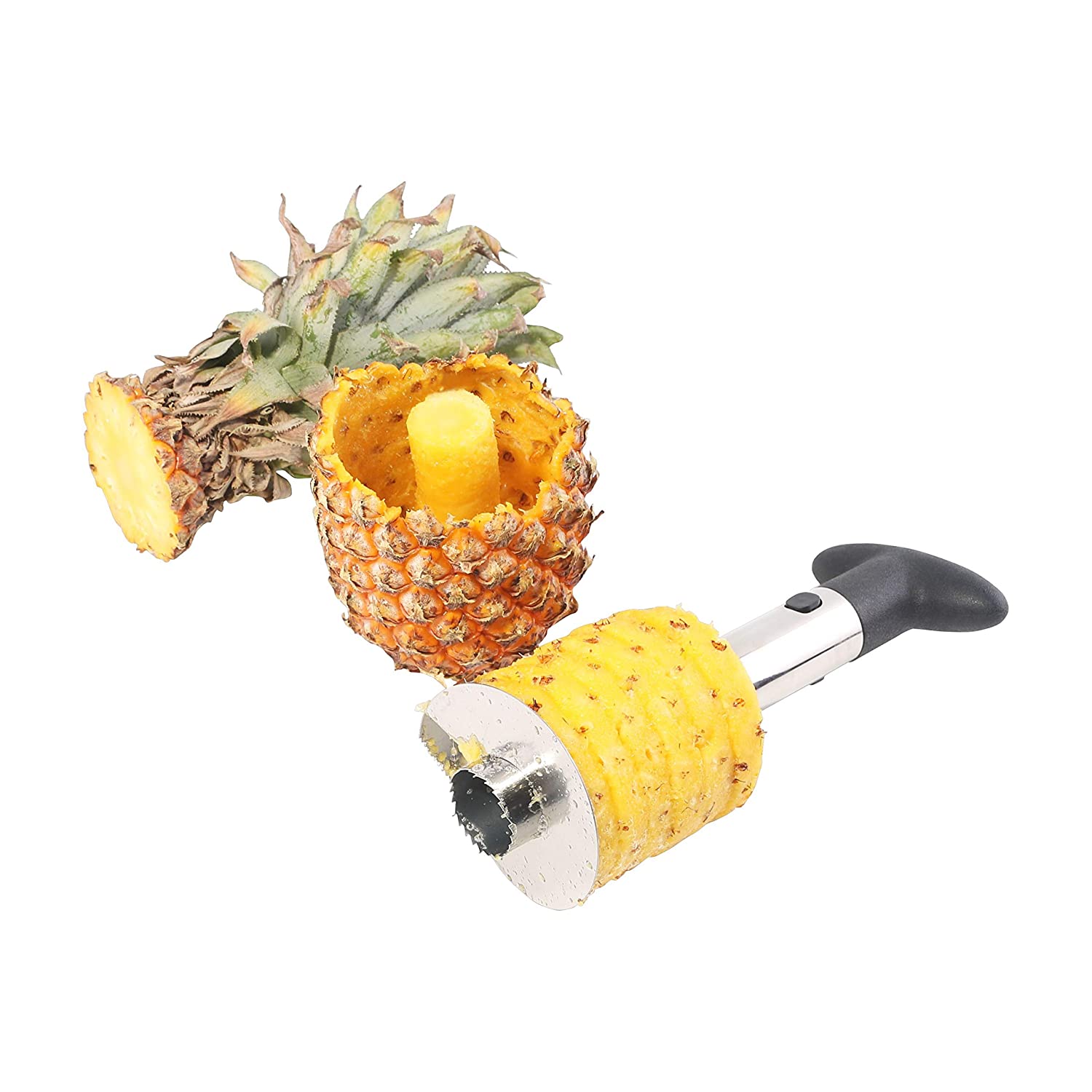 Classy Touch Pineapple Corer with Slicer | 1 Pc