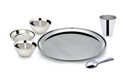 Mirror 51 Pcs Plain Kanchanbogi Dinner Sets