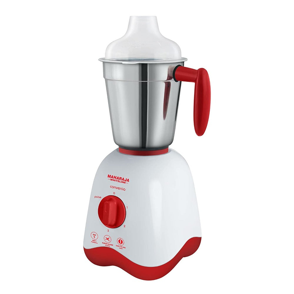 Maharaja Whiteline 500 Watts Convenio Mixer Grinder With 3 Jars - MX-162 - 2