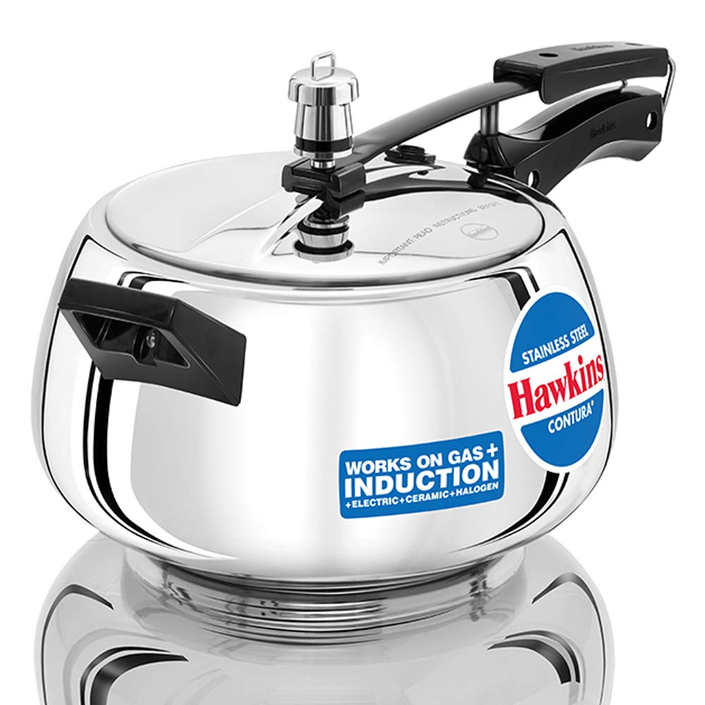 Hawkins Contura Stainless Steel Pressure Cooker  - 15