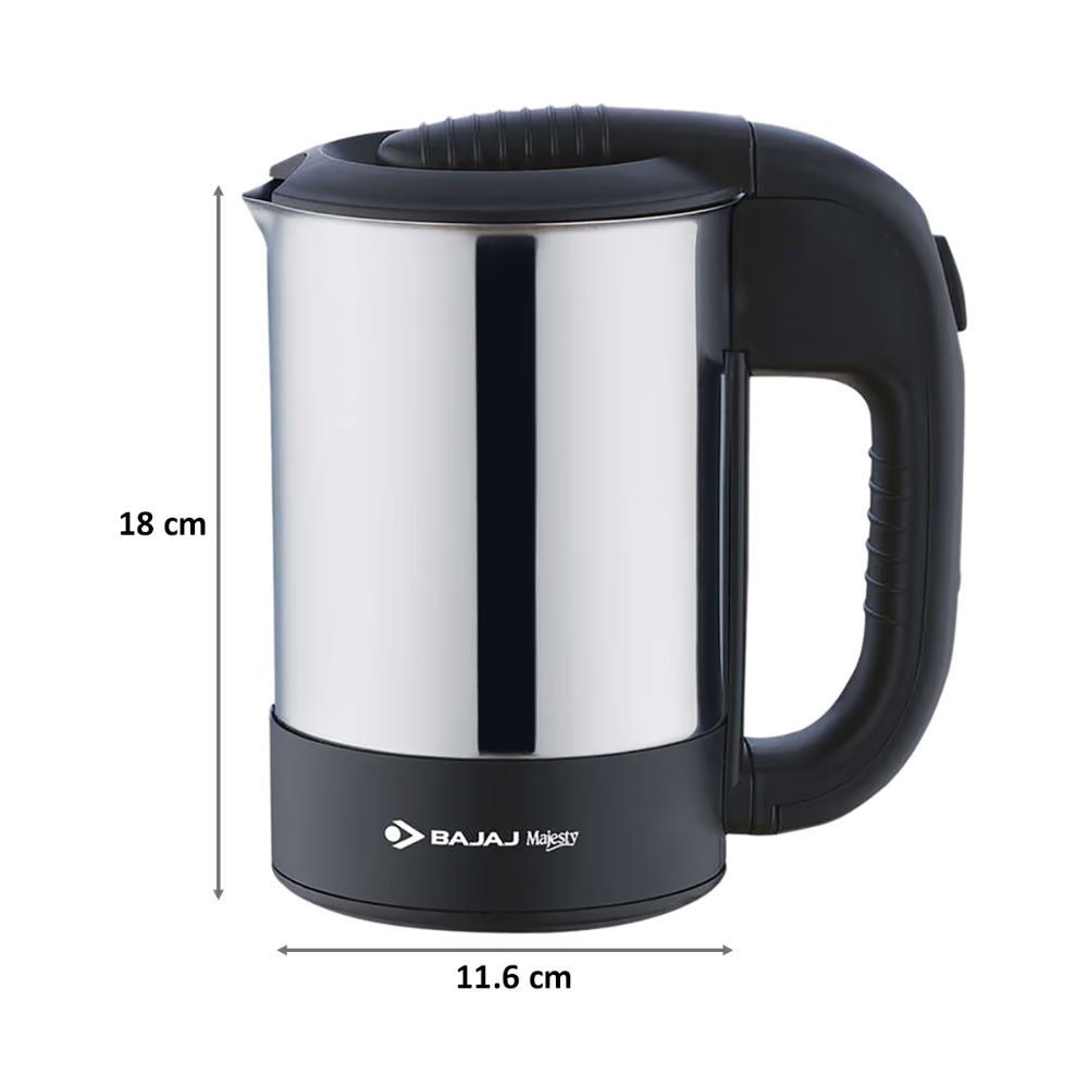 Bajaj Majesty KTX 2 1100 Watt 0.5 Litre Travel Kettle - 670005 - 4