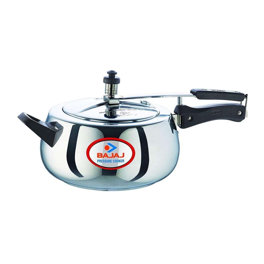 Bajaj PCX 65D Handi Stainless Steel Inner Lid Pressure Cooker - 1