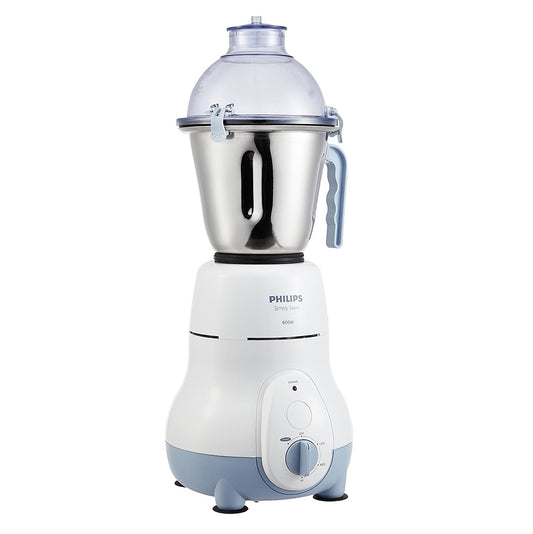 Philips Simple Silent Vertical HL1643 600-Watt Mixer Grinder with 4 Jars