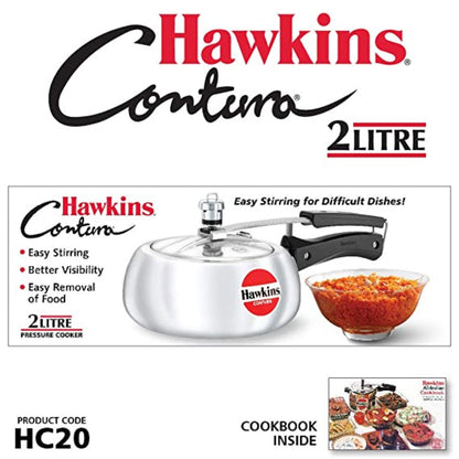 Hawkins Contura Aluminium 2 Litres Pressure Cookers - 6