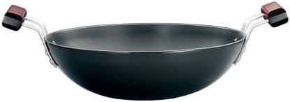 Hawkins Futura Hard Anodized Deep-Fry Pan 2.75 L 260 mm Kadhai 26 cm  (Hard Anodised, Non-stick)