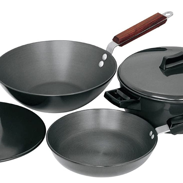 Buy Hawkins Futura Non-Stick 2 Pieces Cookware Set, QS6 Online At Best  Price On Moglix