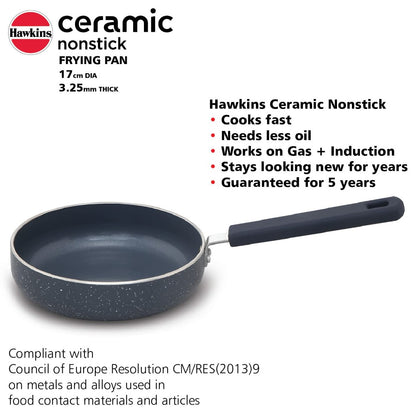 Hawkins Ceramic Nonstick 17 cm Frying Pan - 8