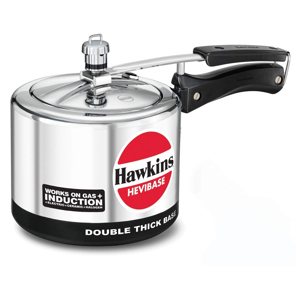 Hawkins Hevibase Aluminium 3 Litres Pressure Cookers - 6