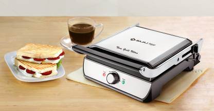 Bajaj Majesty New Grill Ultra 2000 Watt 4-Slice Sandwich Toaster