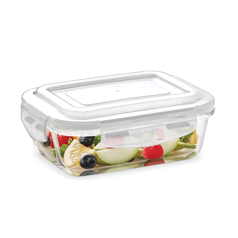 Borosil Klip N Store Rectangular Glass Storage Container - 2