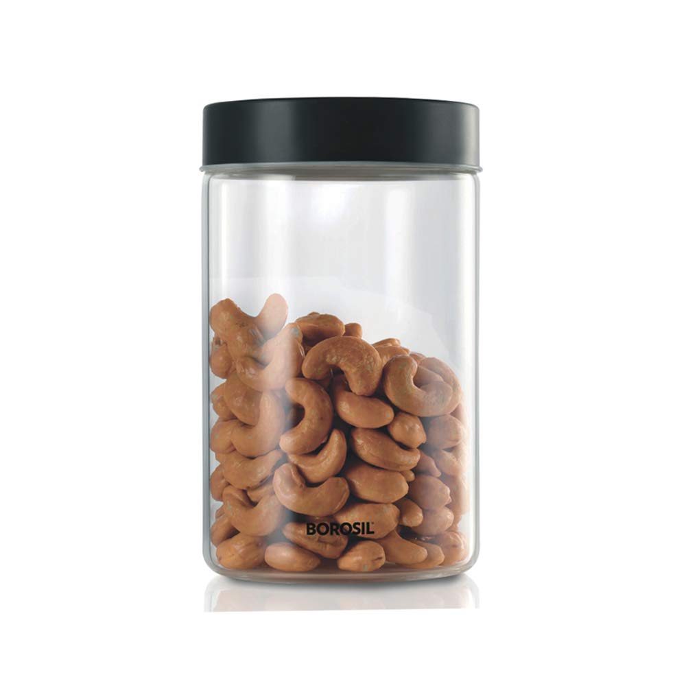 Borosil Endura 1000 ML Glass Storage Jar - 2