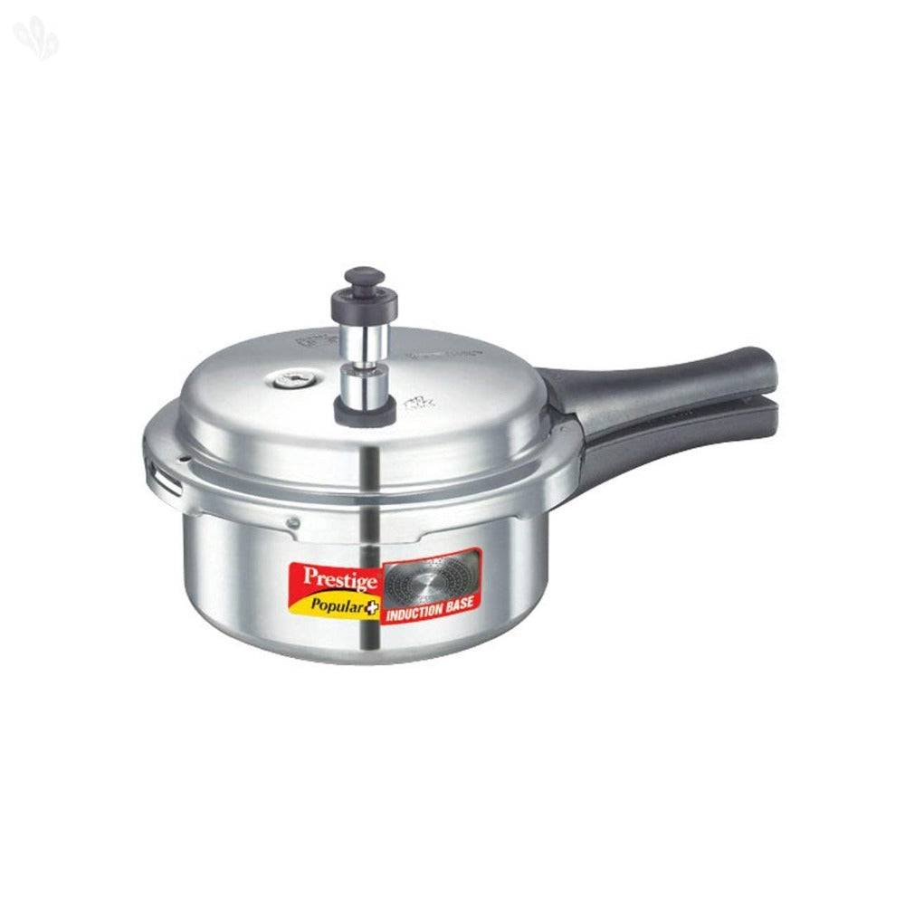 Prestige Popular Plus Induction Base Aluminium Pressure Cooker - 2 Litre - 2