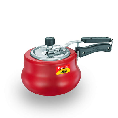 Prestige Svachh Nakshatra Duo Plus Aluminium Handi Pressure Cooker Red - 10751 - 1