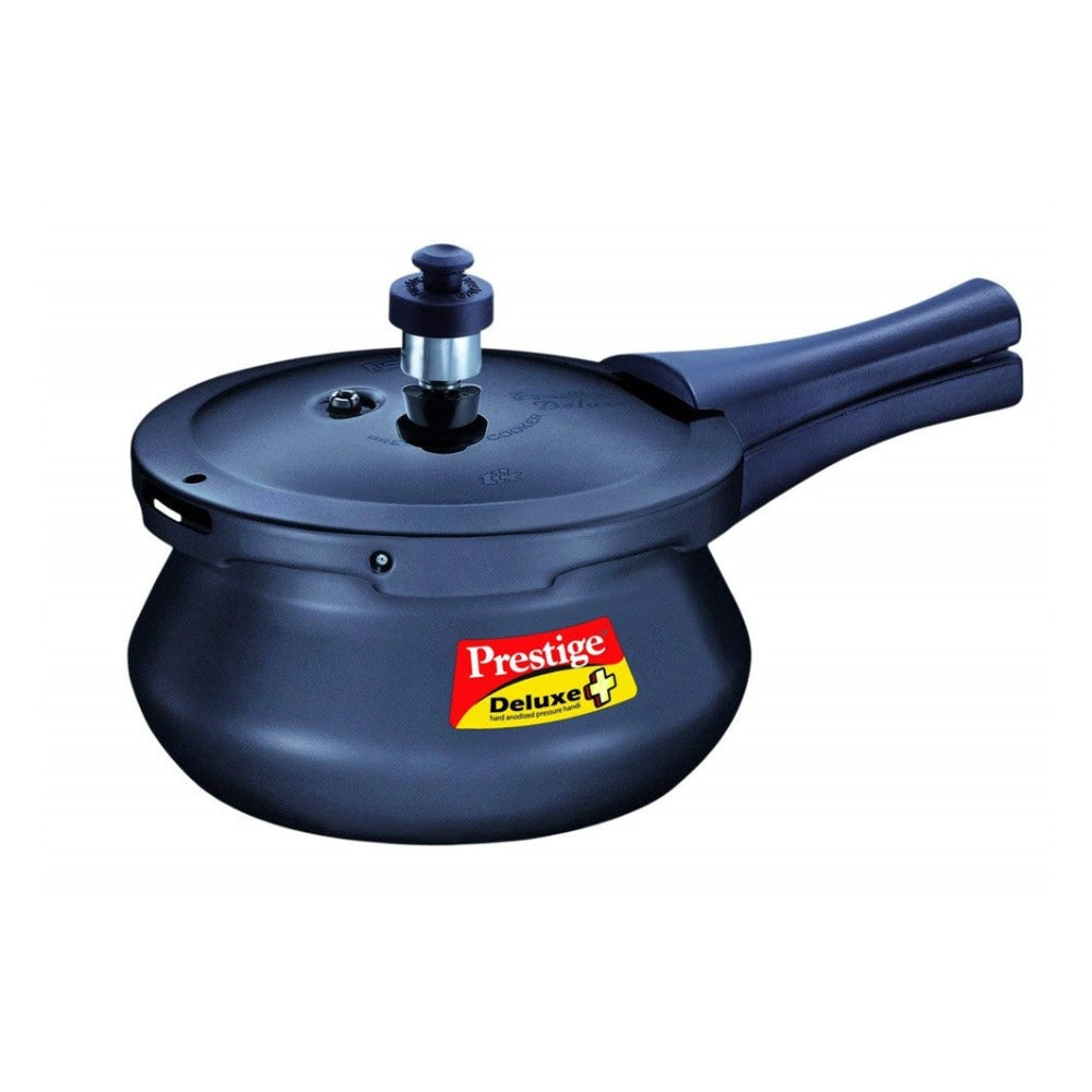 Prestige Deluxe Plus Hard Anodized Handi Pressure Cooker - 3 Litre - 20142 - 2