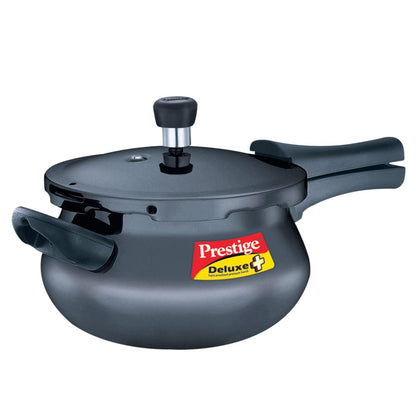 Prestige Deluxe Plus Hard Anodized Handi Pressure Cooker - 5 Litre - 20143 - 5