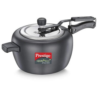 Prestige Svachh Apple Duo Plus Hard Anodized Pressure Cooker - 20264 - 11