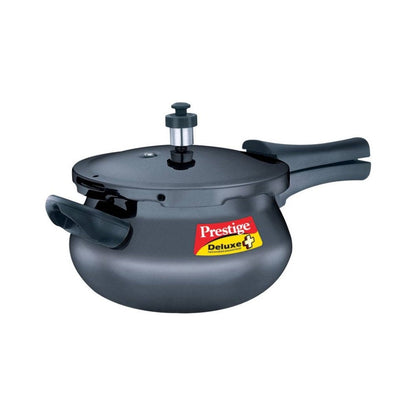 Prestige Deluxe Plus Hard Anodized Handi Pressure Cooker - 3.3 Litre - 20356 - 3