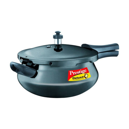 Prestige Deluxe Plus Hard Anodized Handi Pressure Cooker - 4.8 Litre - 20357 - 4