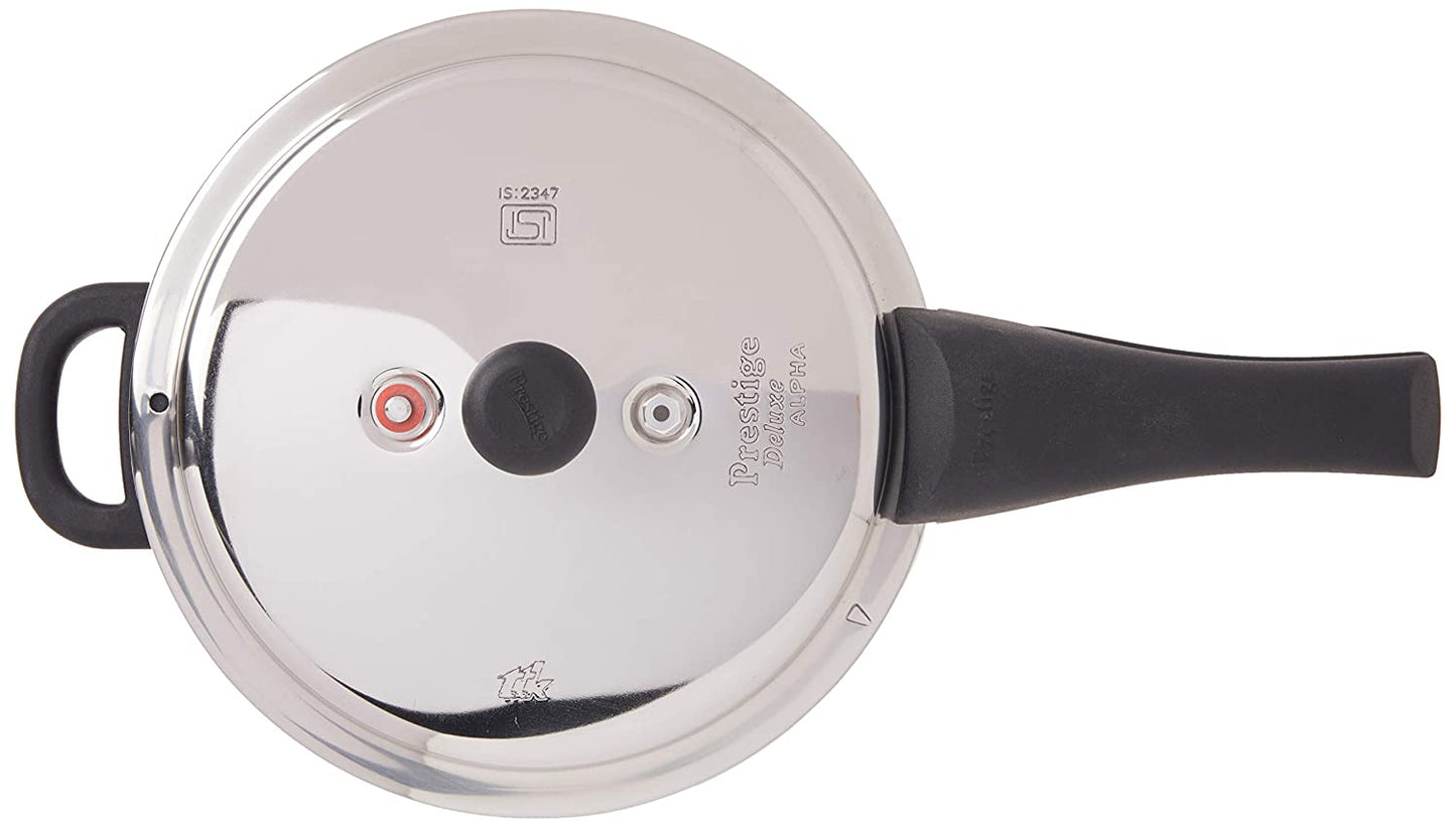 Prestige Deluxe Alpha Stainless Steel Pressure Cookers