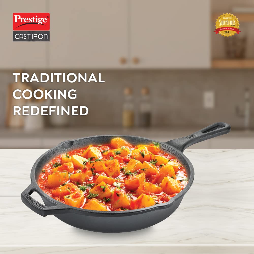 Prestige Cast Iron 25 cm Fry Pan - 30559 - 10