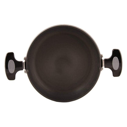 Prestige Hard Anodised Plus Saute Pan with Glass Lid - 7