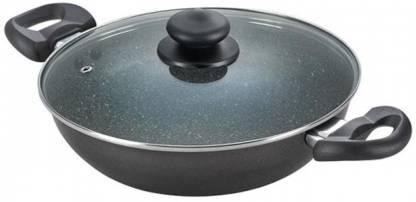 Prestige Omega Deluxe Granite 3 Pcs with 1 Glass Lid